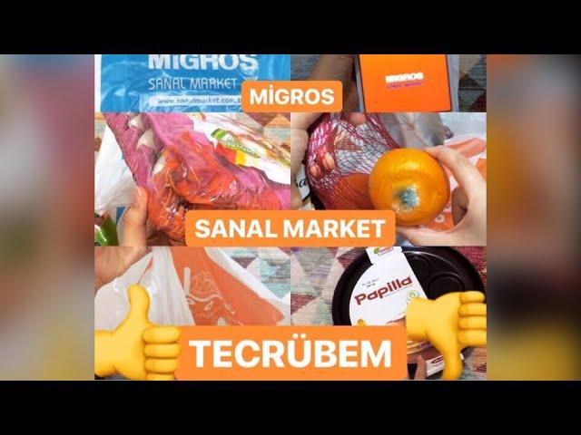 MİGROS SANAL MARKET ARTILARI EKSİLERİ // MİGROS HAUL