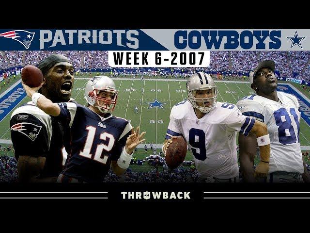 Most HYPED UP Dallas Regular Season Game Ever! (Patriots vs. Cowboys 2007, Week 6)