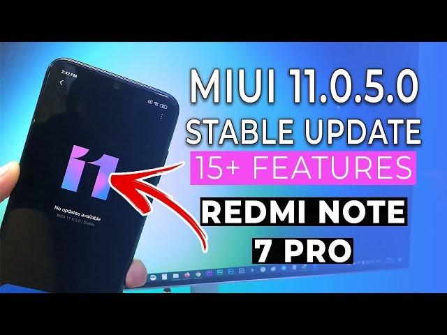  FIRST MIUI 11 STABLE ROM FOR REDMI NOTE 7 PRO | MIUI 11.0.5.0 