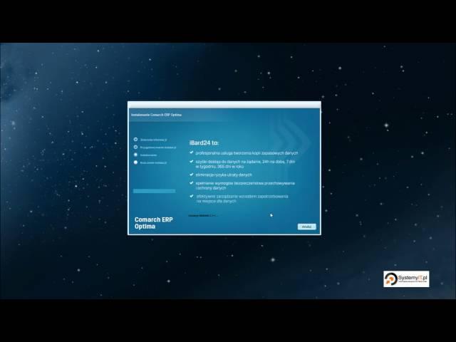 Instalacja COMARCH ERP OPTIMA