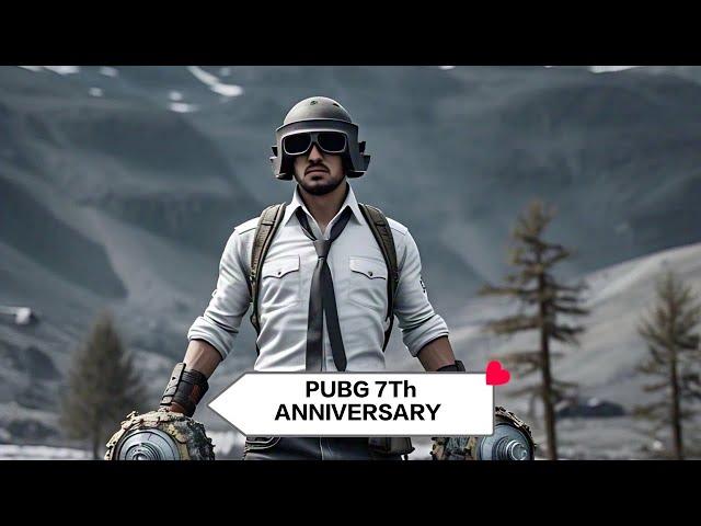 PUBG 7th ANNIVERSARY Gifts | My INVENTORY GROWTH IN JUST 1 YEAR | PUBG MOBILE | OLD PUBG BACK