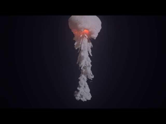 GPU Vortex Method: Realtime Mushroom Cloud #3