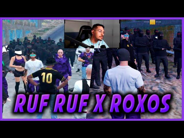 GUERRA - ROXOS PEGOU O TODURO E A RUSSIA FOI BUSCAR NA FAVELA - CLIPADAS GTA RP