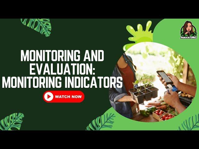 Monitoring and Evaluation: Monitoring Indicators