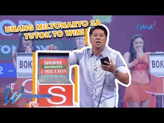 Wowowin: Unang milyonaryo ng ‘Shopee Milyonaryo,’ kilalanin!