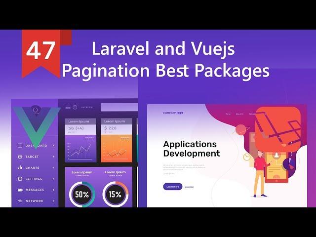 Laravel and Vuejs Pagination Best Packages