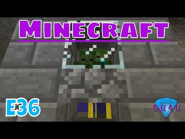 Ashantin teaches BU4U how to play vanilla Minecraft | E36 | Crusher for the xp farm