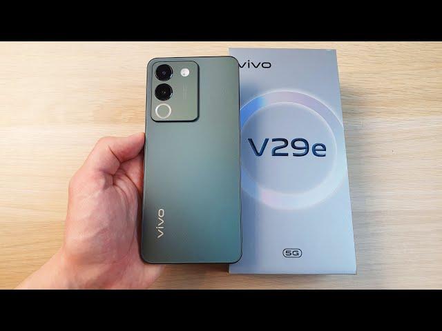 VIVO V29E - ПОДСВЕТКА AURA, 256GB И ЭРАН 120ГЦ!