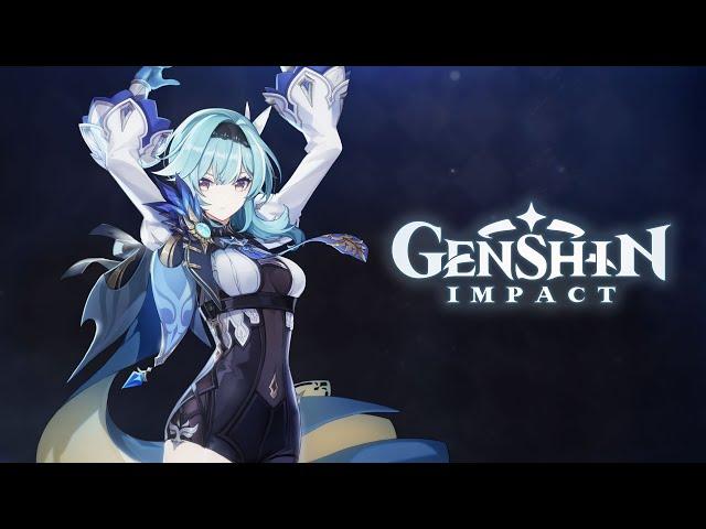 New Character Demo - "Eula: Flickering Candlelight" | Genshin Impact