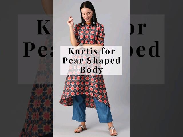 Kurtis for Pear Body Shape ️ Ethnic Wear | Indian Outfits  #fashion #shorts #viral #youtubeshorts