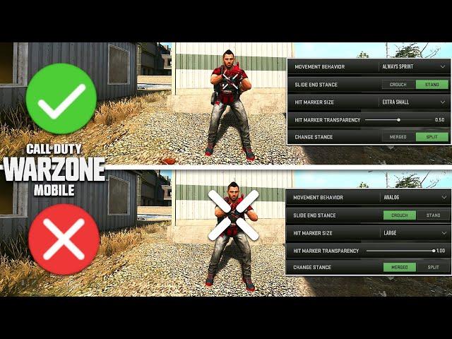 5 Best Settings That'll Make You a PRO In Warzone Mobile