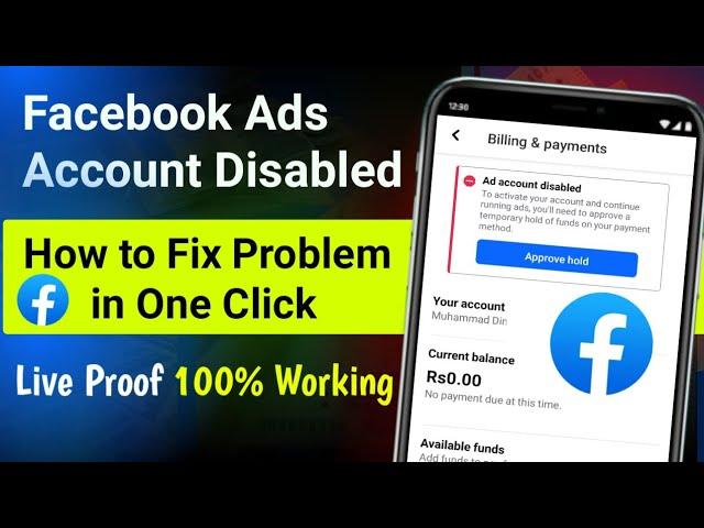 How to Recover Facebook Ads Account Disabled Solution | How to Enable Facebook Ad Account Disabled