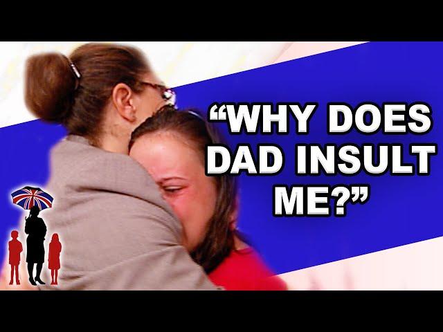 Dad Calls His Daughter a B**ch | Supernanny
