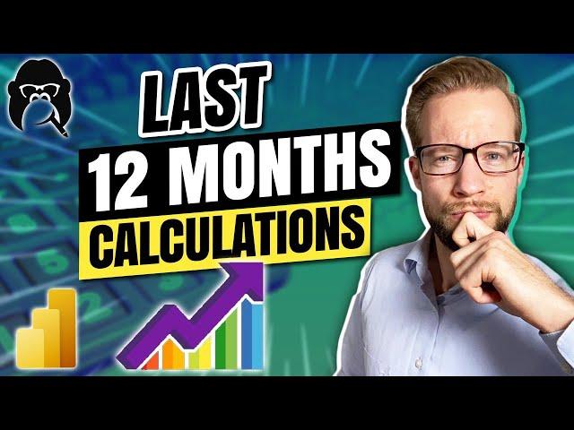 5 ways to calculate last 12 months in DAX for Power BI