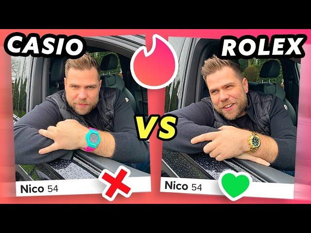 ROLEX VS CASIO: Tinder Experiment