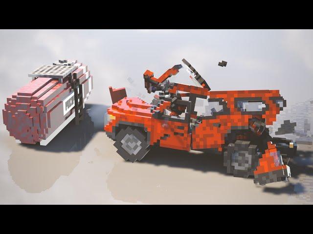 Cars vs Propane Tanks Explosions #2 | Teardown