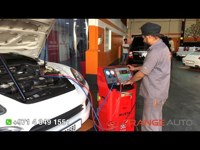 Car Air conditioner (AC) Repair and Maintenance Dubai at Orange auto