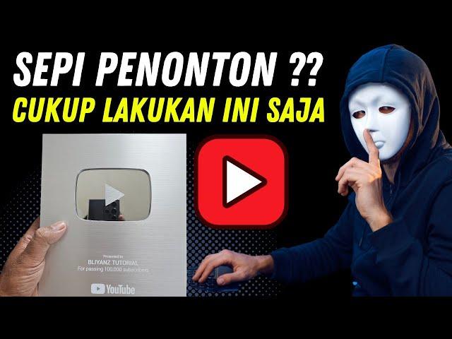 Cara Memperbaiki Channel Rusak dan Sepi Penonton‼️Versi Terbaru 2025