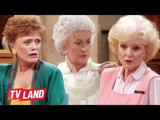 'Maybe He Just Doesn't Like Her'  Top 10 Shady As Hell Golden Girls Moments | TV Land