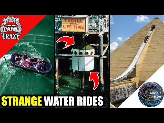 Top 10 BIZARRE Water Rides (Feat. Canobie Coaster)