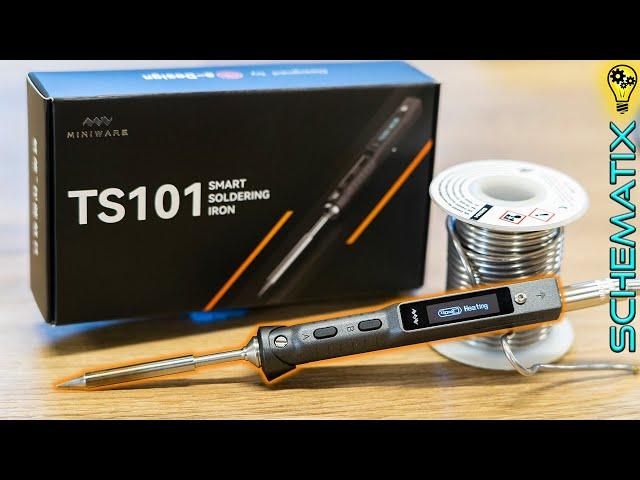 MINIWARE TS101 soldering iron Review II Portable battery powered iron!