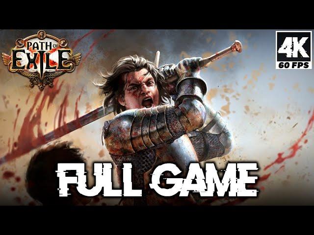 Path of Exile | Full Game Gameplay Walkthrough - 4K 60FPS (Xbox Series X)