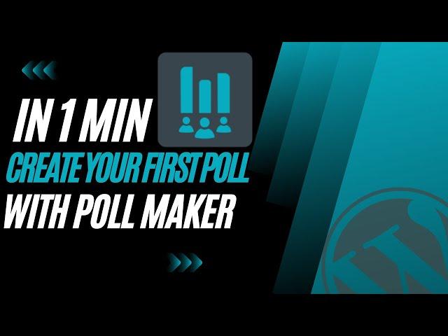 How to Create Polls with Poll Maker in ONE MINUTE