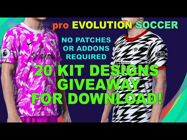 PES Kits Giveaway: Download 20 Kits by Soihavetoplay