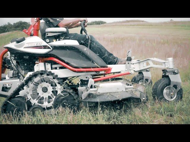 Altoz TRX - World's First Zero-Turn Track Mower