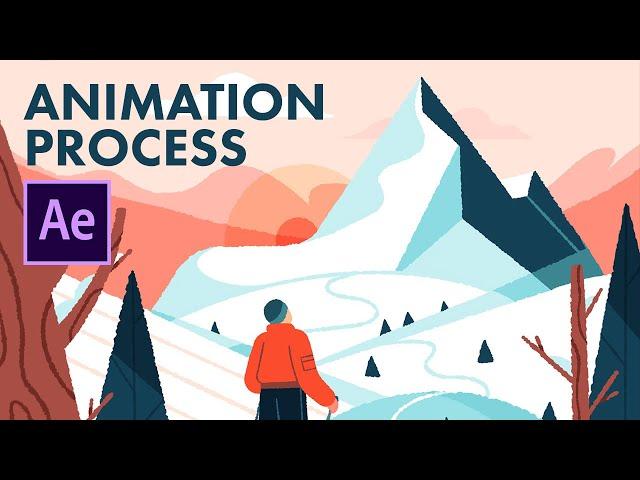 Animating a Winter Scene in After Effects | Motion Design Tutorial