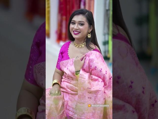 Gulabi Sadi  Cute Girl Reel  Assamese Short ️ Instagram Reels  Trending Shorts #ReelPlaza2022