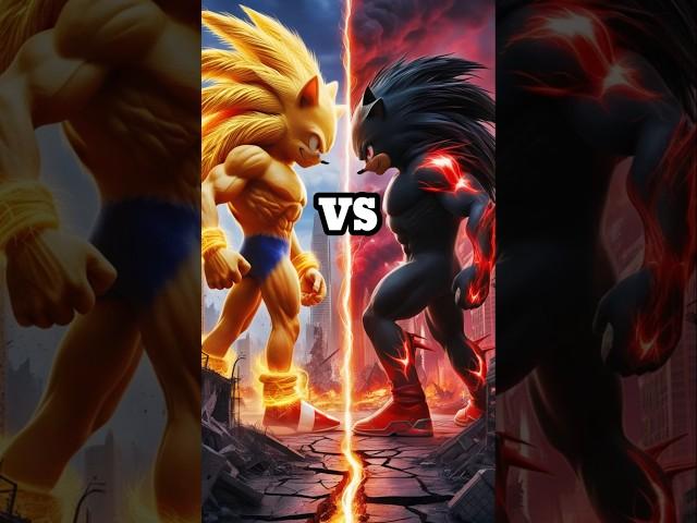 Super Sonic vs Sonic.EXE vs Shadow the Hedgehog (Dr. Eggman, Knuckles, Tail, Amy Rose)