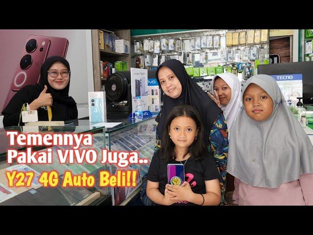 Temennya Pakai VIVO Juga!! Baru Promo Diskon 200rb, VIVO Y27 4G Langsung Dibeli!!