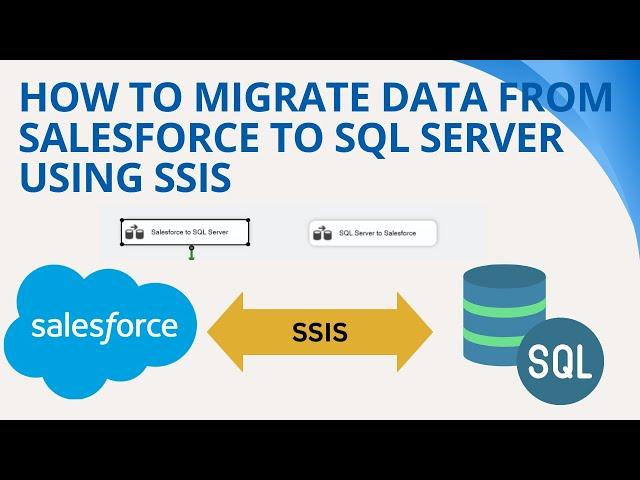 How to migrate data from Salesforce to SQL Server using SSIS