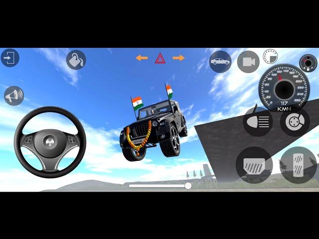 Dollar Song Modified Mahindra Black Thar ||Indian Car Simulator 3D|| Play For Android Phone Part- 0