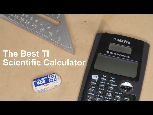 TI-36X Pro Scientific Calculator Review