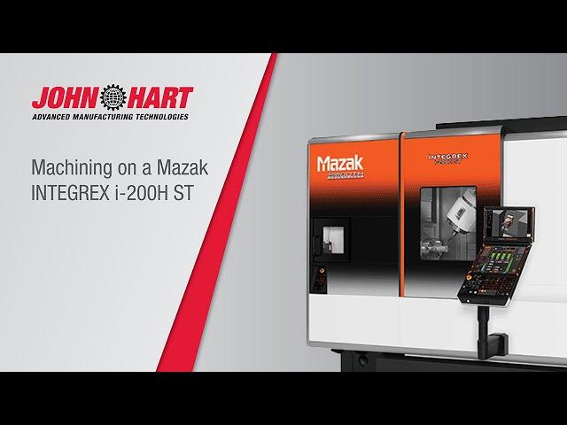 Mazak INTEGREX i 200H ST Cutting Demonstration