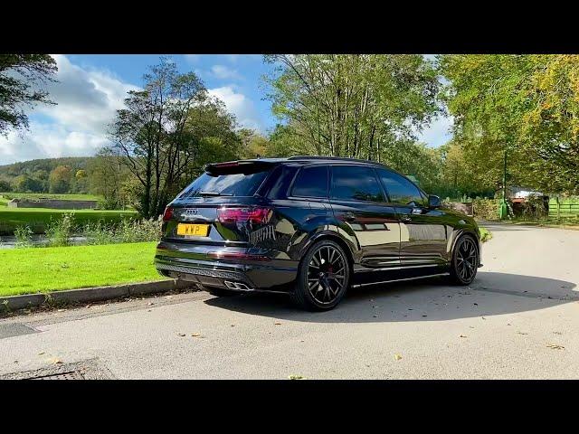 AUDI SQ7 WITH EXHAUST SOUND UPGRADE