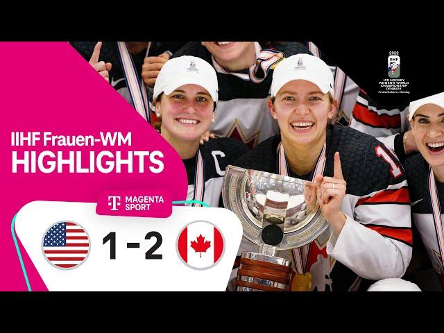 USA - Kanada | Highlights Eishockey Frauen WM 2022