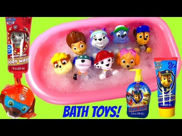 Paw Patrol Bath Soap Shampoo and Bubbles