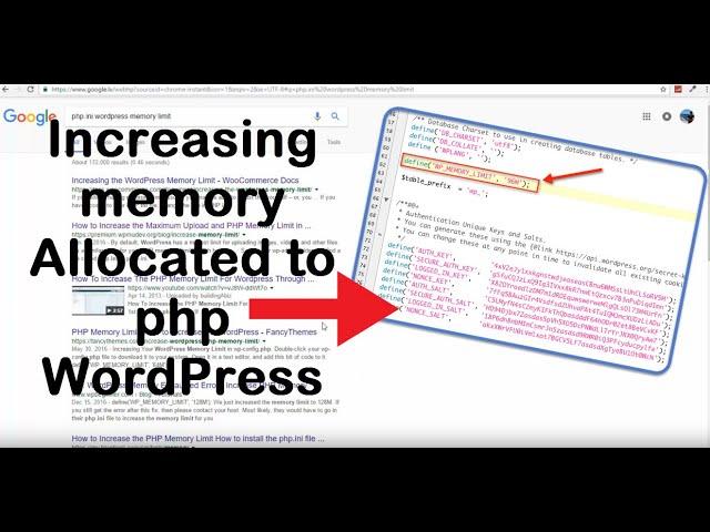 Increasing memory allocated to php wordpress