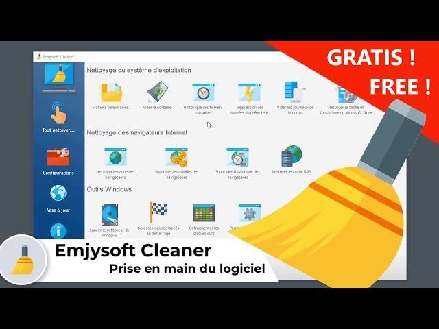 ️ Il Miglior programma per PULIRE il PC - FACILISSIMO SICURO e GRATIS ! Emjysoft Cleaner v2022/2023