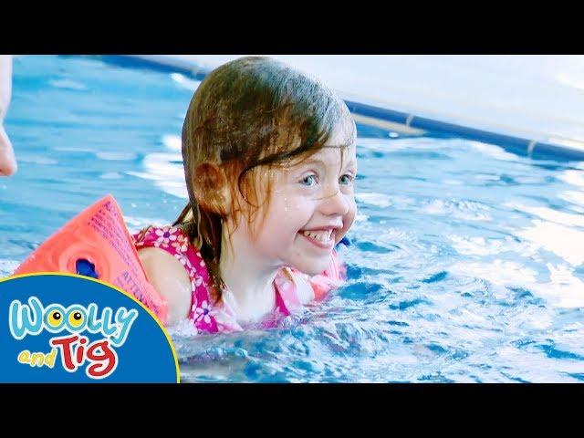 @WoollyandTigOfficial- Playing In Water | TV Show for Kids | Toy Spider