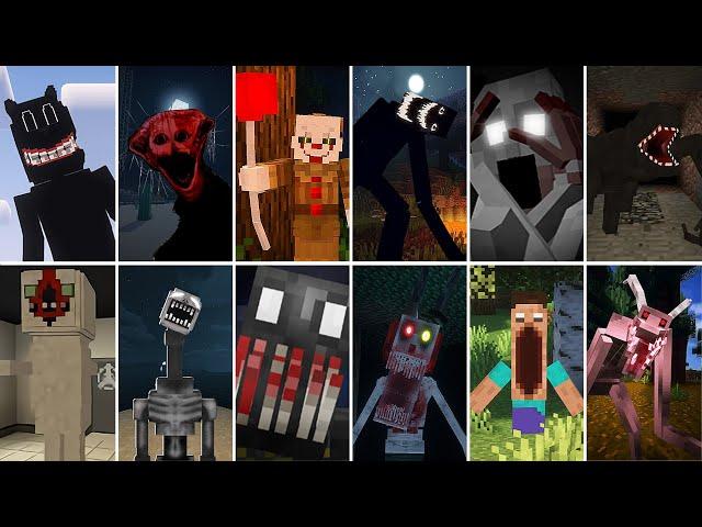 Minecraft Scary Horror Mods JumpScare