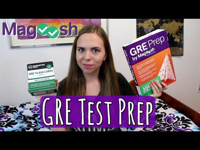 How I Studied for the GRE + Magoosh Test Prep Review!