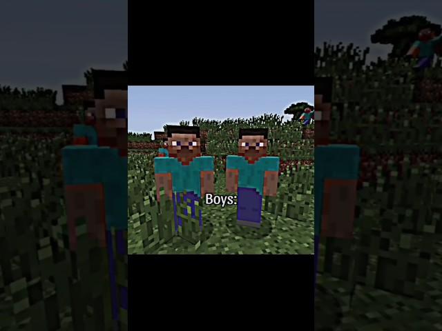 The boys  || minecraft || #shorts #minecraft #gaming #xxxtentacion | Swag gamer