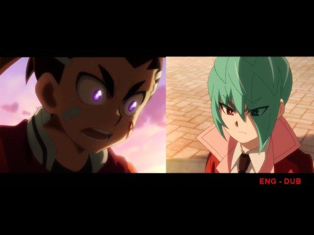 Beyblade Burst Delta (Hyper Flux) VS Aiga (Evil Resonance) Eng-Dub , FastBattle