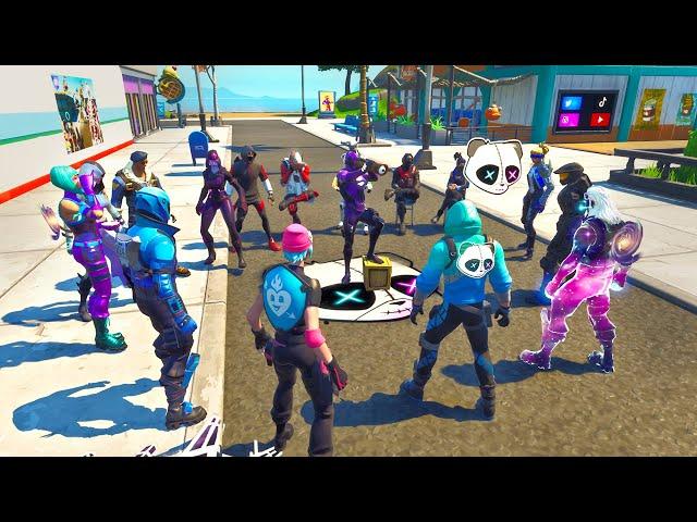 Every EXCLUSIVE Fortnite Skin in One Game!