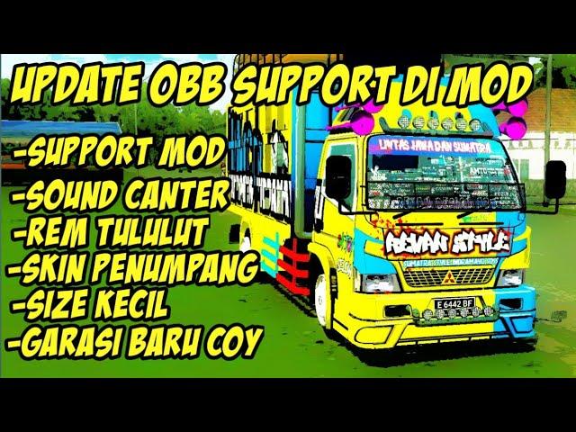 UPDATE OBB V3.3.3 TERBARU BUSSID||OBB SUPPORT MOD