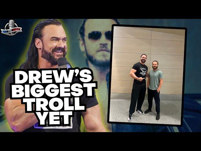 Drew McIntyre TROLLS CM Punk with Jack Perry! WrestleMania London IN THE WORKS!?!